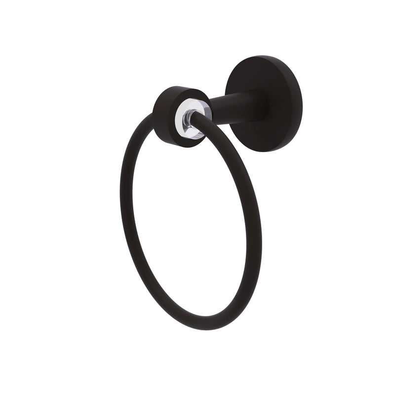 Allied Brass Clearview Collection Towel Ring CV-16-ORB