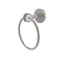 Allied Brass Clearview Collection Towel Ring with Dotted Accents CV-16D-SN