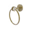 Allied Brass Clearview Collection Towel Ring with Dotted Accents CV-16D-UNL