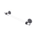 Allied Brass Clearview Collection 30 Inch Towel Bar with Dotted Accents CV-41D-30-GYM