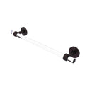 Allied Brass Clearview Collection 30 Inch Towel Bar with Groovy Accents CV-41G-30-ABZ