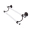 Allied Brass Clearview Collection 24 Inch Double Towel Bar CV-72-24-VB