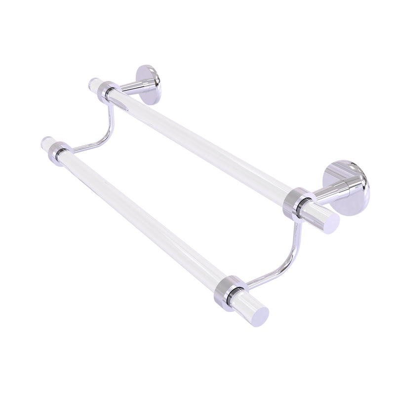 Allied Brass Clearview Collection 36 Inch Double Towel Bar CV-72-36-PC