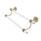 Allied Brass Clearview Collection 36 Inch Double Towel Bar with Dotted Accents CV-72D-36-UNL