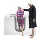 Ella's Bubbles Companion Dual Air and Hydro Massage Two Seat Walk In Tub