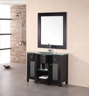 Design Element Rome 43" Single Sink Vanity Set in Espresso