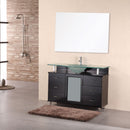 Design Element Huntington 48" Single Sink Vanity Set in Espresso