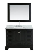 Design Element Omega 48" Single Sink Vanity in Espresso