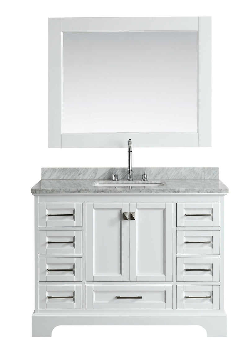 Design Element Omega 48" Single Sink Vanity in White