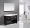 Design Element Citrus 48" Single Sink Vanity Set in Espresso