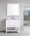 Design Element London 36" Single Sink Vanity Set in White