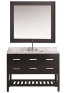 Design Element London 48" Single Sink Vanity Set in Espresso Finish