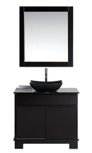 Design Element Oasis 36" Single Sink Vanity Set with Decorative Drawer in Espresso