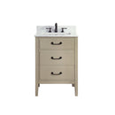 Avanity Delano 25 inch Vanity Combo DELANO-VS24-TG-C