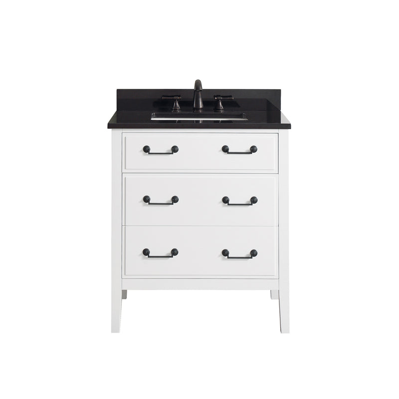 Avanity Delano 31 inch Vanity Combo DELANO-VS30-WT-A