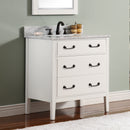 Avanity Delano 31 inch Vanity Combo DELANO-VS30-WT-C