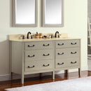 Avanity Delano 61 inch Vanity Combo DELANO-VS60-TG-B