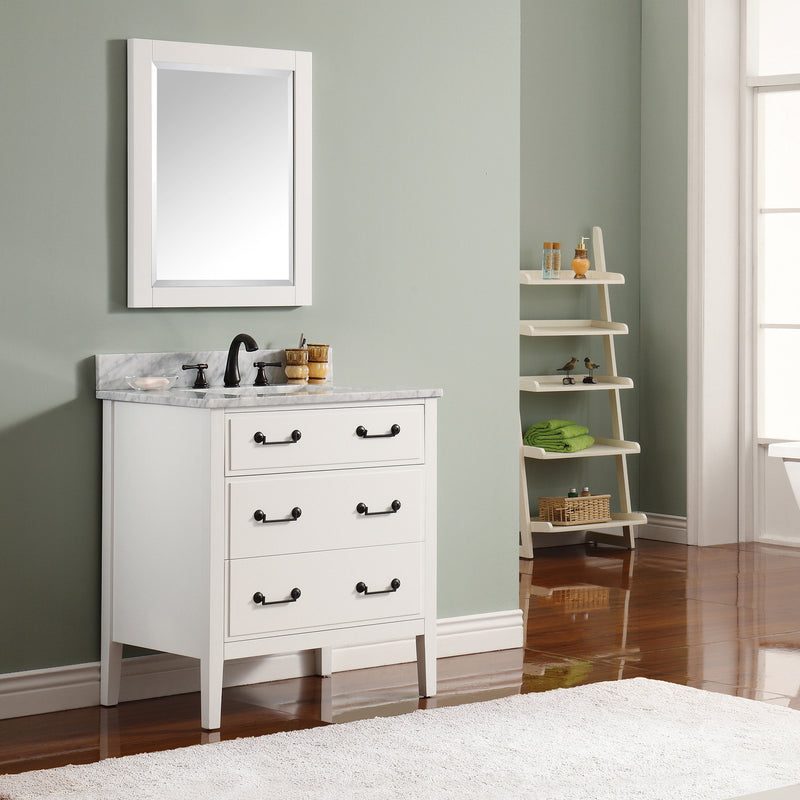 Avanity Delano 31 inch Vanity Combo DELANO-VS30-WT-C