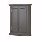 Water Creation Derby Collection Wall Cabinet in Cashmere Gray DERBY-TT-G