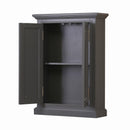 Water Creation Derby Collection Wall Cabinet in Cashmere Gray DERBY-TT-G