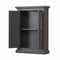 Water Creation Derby Collection Wall Cabinet in Cashmere Gray DERBY-TT-G