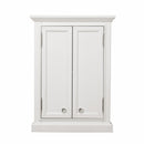 Water Creation Derby Collection Wall Cabinet in White DERBY-TT-W