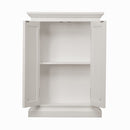 Water Creation Derby Collection Wall Cabinet in White DERBY-TT-W