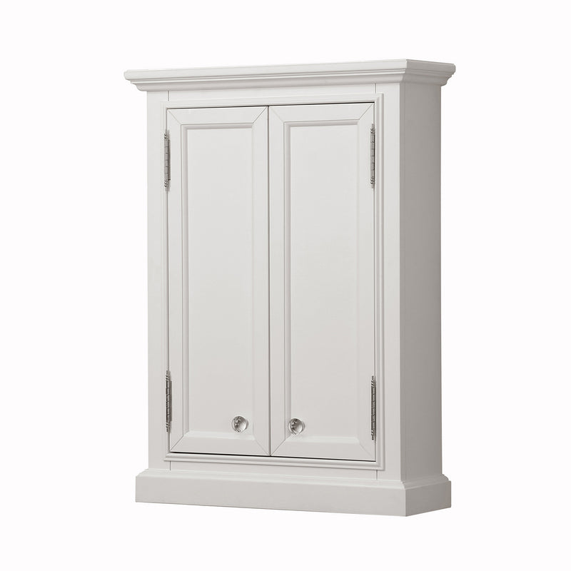 Water Creation Derby Collection Wall Cabinet in White DERBY-TT-W