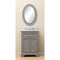 Water Creation 24" Cashmere Gray Single Sink Bathroom Vanity From The Derby Collection DE24CW01CG-000000000