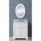 Water Creation 30" Pure White Single Sink Bathroom Vanity From The Derby Collection DE30CW01PW-000000000