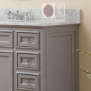 Water Creation 48" Cashmere Gray Single Sink Bathroom Vanity From The Derby Collection DE48CW01CG-000000000