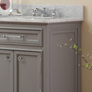 Water Creation 60" Cashmere Gray Double Sink Bathroom Vanity with Matching Framed Mirrors From The Derby Collection DE60CW01CG-O21000000