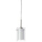 Dainolite Single Pendant Clear/White Glass DL293701-SC