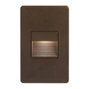 Dainolite Bronze Rectangle In/Outdoor 3W Wall DLEDW-200-BZ