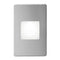 Dainolite Brushed Alum Rectangle In/Out 3W Led DLEDW-245-BA