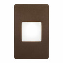 Dainolite Bronze Rectangle In/Outdoor 3W Led Wa DLEDW-245-BZ