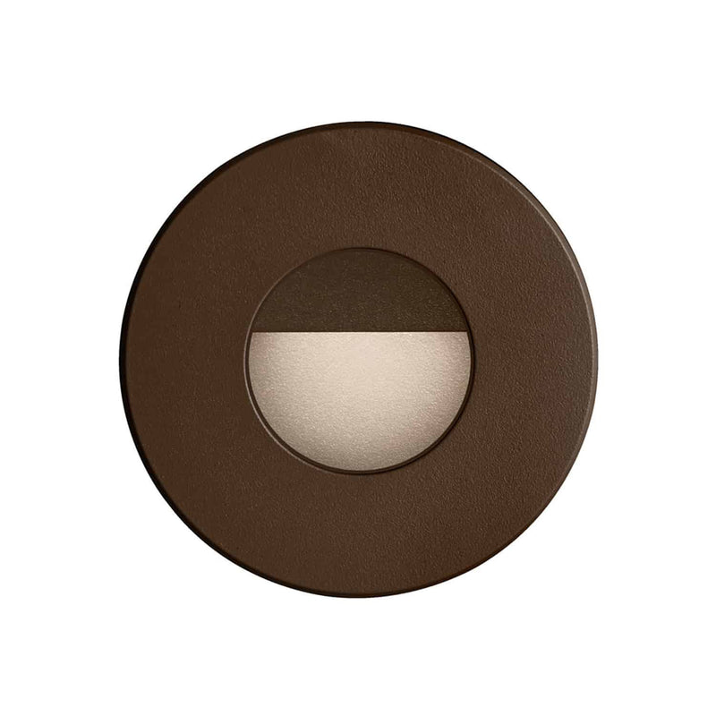 Dainolite Bronze Round In/Outdoor 3W Led Wall Ligh DLEDW-300-BZ