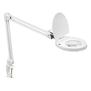 Dainolite Magnifier W/A Bracket White DMLED10-A-WH