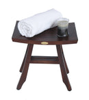 DecoTeak Satori 18" Eastern Style Teak Shower Bench DT100