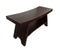 DecoTeak Serenity 35" Eastern Style Teak Shower Bench with Shelf