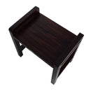 DecoTeak Classic 20" Ergonomic Teak Shower Stool with LiftAid Arms DT107