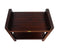 DecoTeak Eleganto 24" Ergonomic Teak Shower Stool with LiftAid Arms and Shelf