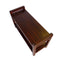 DecoTeak Eleganto 35" Extended LENGTH Ergonomic Teak Shower Stool with LiftAid Arms and Shelf