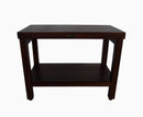 DecoTeak Classic 24" Teak Shower Bench with Shelf DT115