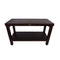 DecoTeak Eleganto 30" Teak Shower Bench with Shelf