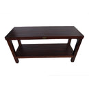 DecoTeak Classic 36" Teak Shower Bench with Shelf DT117