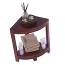 DecoTeak Oasis 2-Tier Teak Corner Shower Bench DT130