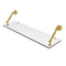 Allied Brass Dottingham Collection 30 Inch Floating Glass Shelf DT-1-30-PB