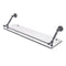 Allied Brass Dottingham 30 Inch Floating Glass Shelf with Gallery Rail DT-1-30-GAL-GYM