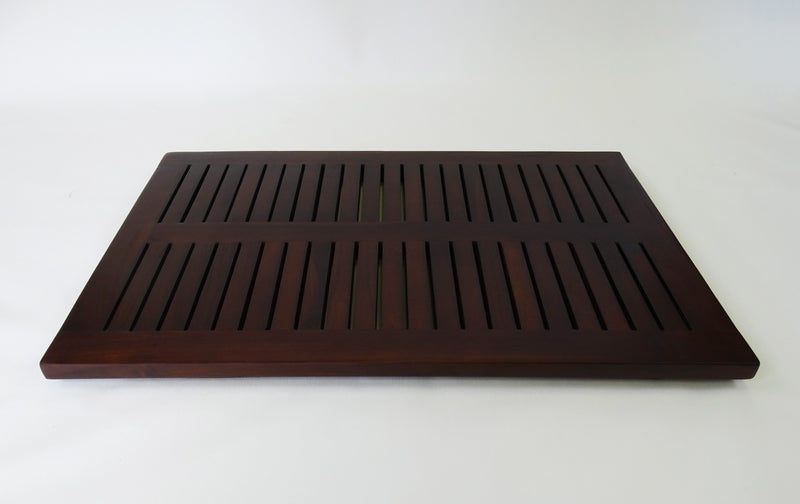 DecoTeak 23" X 15" Teak Shower Bath Floor Mat DT133